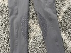 Dover Saddlery Stride Kids Infinity Knee Patch Tight Size L Gray