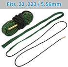 Bore Cleaner For Rifle Pistol Shotgun  Reusable Gun Snake Barrel Cleaning Rope F