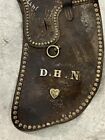 Rare Id d Civil War Officer Horse Leather Saddle Undercarriage