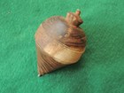Antique Wooden Spinning Top Handmade By A German-american Wood Turner C  1920