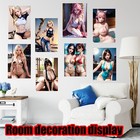 Canvas Poster Sexy Girl Model Art Print Home Wall Decor Wall 24 x36  D123