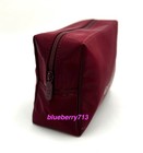 New  Gucci Beauty  Makeup Bag Pouch Clutch  With Zipper   Burgundy