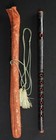 Japanese Zen Bamboo Flute Fue 1880 Japan Vintage Musical Temple Instrument