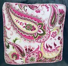 My Baby Sam Paisley Splash Pink Crib Bedding Set 3 Pc Skirt Sheet Blanket Pillow