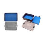 Aluminium Alloy Sterilization Tray Case Surgical Instrument Disinfection Box Usa