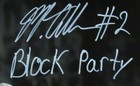 Marcus Allen Penn State Autographed 16x20 Photo Block Party Vs  Osu Jsa 167375