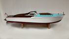Vintage Large Wooden Model Boat