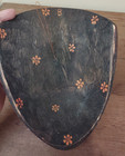 Estate Vintage Tribal Art Mask Indonesian Batik Wooden Hand Carved 10x8