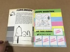 New Vintage 1986 Panini Peanuts - I Love Snoopy Sticker Album - Unused