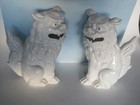 Omc Japan Foo Dog Pair White Approx  6  Tall