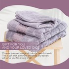 3 Piece Bath Towel Set - 100  Turkish Cotton Premium Towels For Bathroom