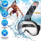 Snorkel Scuba Half Face Mask Swimming Underwater Diving Masks Anti-fog Goggles