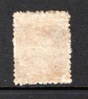  160      Turks Islands Qv 1867  no Wmk  1d Dull Rose  throat Flaw  Sg1a M mint