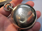 18s Silveroid Of Pocket Watch Case With Train Engraving Stem Or Lever Set