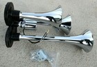 Compact Size Train Horn 3-trumpet Little General Chrome 120  Decibels Gg 69988