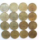 Showbiz Pizza Place Brass Coin 25c Play Token -1980 s Rare Vintage Collectible