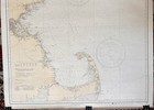 Orig 1933 Nautical Map Chart  50 cape Elizabeth To Cape Cod boston portsmouth