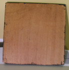 Vintage Folk Art African french Hand Painted Barber Hair Sign Artiste Diplome