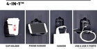 Travelers Club Chicago Plus Hardside Luggage  Navy  20  Carry-on