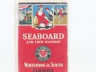 Antique Sal Seaboard Air Line Railway  wintering In The South  Brochure 1924-25