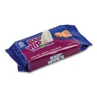 Amercareroyal Baby Wipes Refill  8x7  Unscented  White  80 pack  12 Packs carton