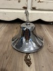 Vintage Chrome Plated Ships Fog Bell 