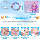 Charm Bracelet Making Kit For Girls - 1400  Diy Beads And Accessories