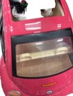 Mattel Barbie Vw Bug Push Car - Pink black  dvx59 