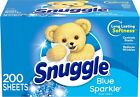 Snuggle Dryer Sheets  Long Lasting Fresh And Clean Scent  Laundry Fabric 200 Ct