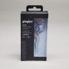 Gingher Stark Embroidery Scissors 3 5  Chrome 220450 03-058254