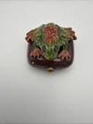 Jay Strongwater Hand Painted Trinket Box Decoration Enameled Mini  Frog