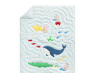 Pottery Barn Kids Under The Sea Baby Quilt Crib Toddler Size