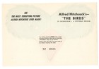 Alfred Hitchcock s The Birds - Vintage 1963 Movie Promotional Mask Unused   Rare