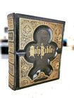 Vintage Holy Bible Antique 1800 s Family Pictorial W apocrypha 1882 Leather Huge