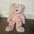 Ty Beanie Baby Buddies Celebrate Bear 15 Yr  Stuffed Plush 13  2001 Retired Tag