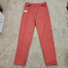 Deadstock Nos Vintage 90   s Levis 550 Jeans Red Denim Rare Size 38x34