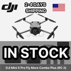 Dji Mini 5 Pro Fly More Combo Plus Rc2 3 Plus Batts  usa In Stock  2-4 Shipping