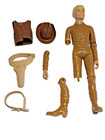 17 Pc Lot Marx Johnny Jay West Horses Flame Thundercolt Trigger Accessories Read