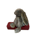 Jellycat London Bashful Woodland Bunny Plush Stuffed Animal Small 8 In