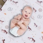 Lambs   Ivy Country Western Breathable 100  Cotton Fitted Crib toddler Sheet