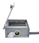 Outdoor 12500-watt  Generator Transfer-switch 125 250-v 50-amp 10-circuit Cs6375