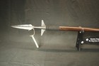 Razor Sharp Battle Ready Quenched Hardened Boar Spear 65    High Carbon Steel