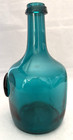 Vintage Blenko Teal Blue Jno Greenhow Williamsburg 1770 Reproduction Decanter