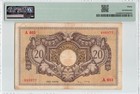 Italian Somaliland 20 Somali 1950  P-14a  Original Pmg 30 Vf Very Fine  Scarce