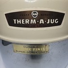 Knapp Monarch Vintage Therm-a-jug Chrome Cream Hot Cold 1 Gallon Dispenser