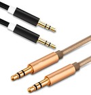 Auxiliary Aux 3 5mm Male To Male Stereo Pc Car Phone Audio Cable Cord Plug 1m