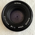Nikon Nikkor 50mm F 1 8 Ai-s Manual Focus Pancake Lens 1 1 8