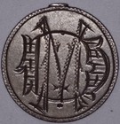 1875 Seated Liberty Dime Vf Carved Into Love Token