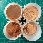 Tube Of 20 X 1 Oz Random   999 Fine Copper Rounds Mixed Tubes Rounds