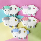 1pcs Silicone Teether Animal Sheep Baby Teether Pendant Food Grade Bpa Free Baby